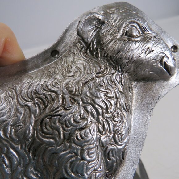 Faux Vintage Sheep Lamb Candy Mold Replica Table Décor Easter Spring - Picture 5 of 8